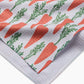 Spring Carrot Hill Tea Towel