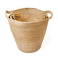 Handwoven Storage • Kata Basket with Slit Handle-Set of 3