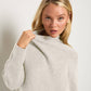 Seventy Eight and Sunny (SEAS) - Driftwood Sweater: Olive Marled / S