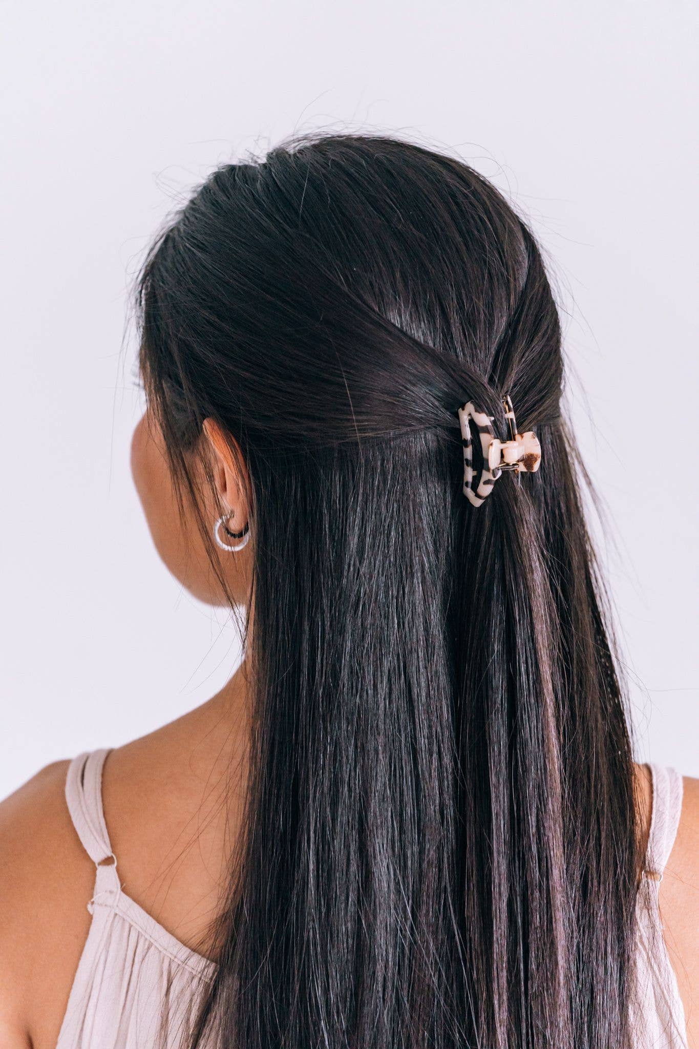 Open Hair Clip | Tiny | BLONDE TORTOISE