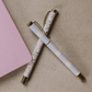 Floral Metal Pen Set