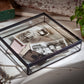 Decorative Keepsake Box: Clear Glass