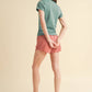 Smoothing Nylon-Spandex Knit Top: PISTACHIO