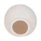 Sagebrook Home - Decorative Vase - White Ceramic Woven Textured Coastal, 7 in