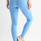 Venice Crossover Waist Leggings: HALOGEN BLUE