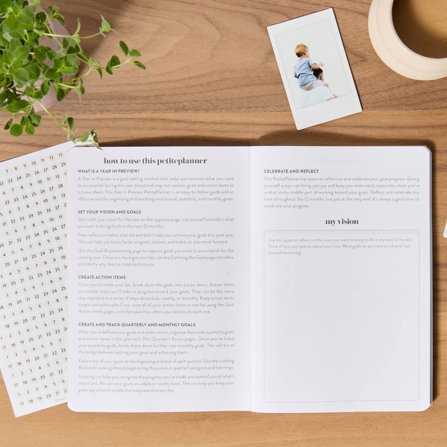 Year In Preview Petite Planner - Waveform