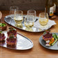 Aluna™ tray (18 x 11 in.): Silver