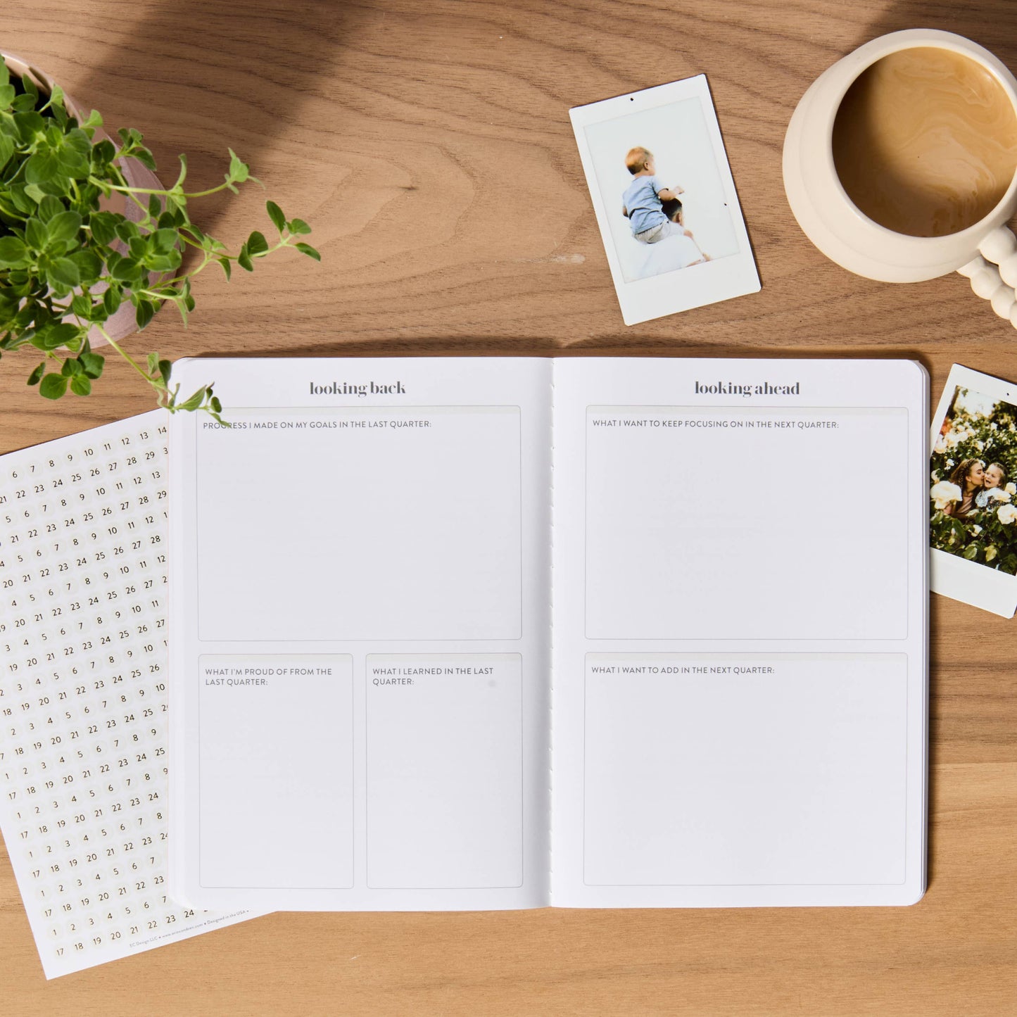 Year In Preview Petite Planner - Waveform