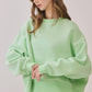 TCEC - CT7976-Dropped Shoulder Sweatshirt : HUNTER GREEN / L