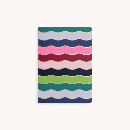 Mini Notebook - Rainbow Row