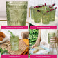 Kate Aspen - 13 oz. Vintage Textured Sage Green Drinking Glasses (6 pcs)
