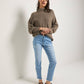 Seventy Eight and Sunny (SEAS) - Driftwood Sweater: Olive Marled / M