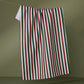 Ribbon Green Red Tea Towel