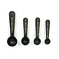 Wood measuring spoons set/4 (TBSP)