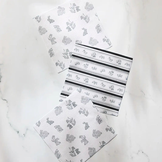 Bunny Dots Dishcloth Set