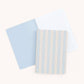 Mini Notebook - Serene Stripe
