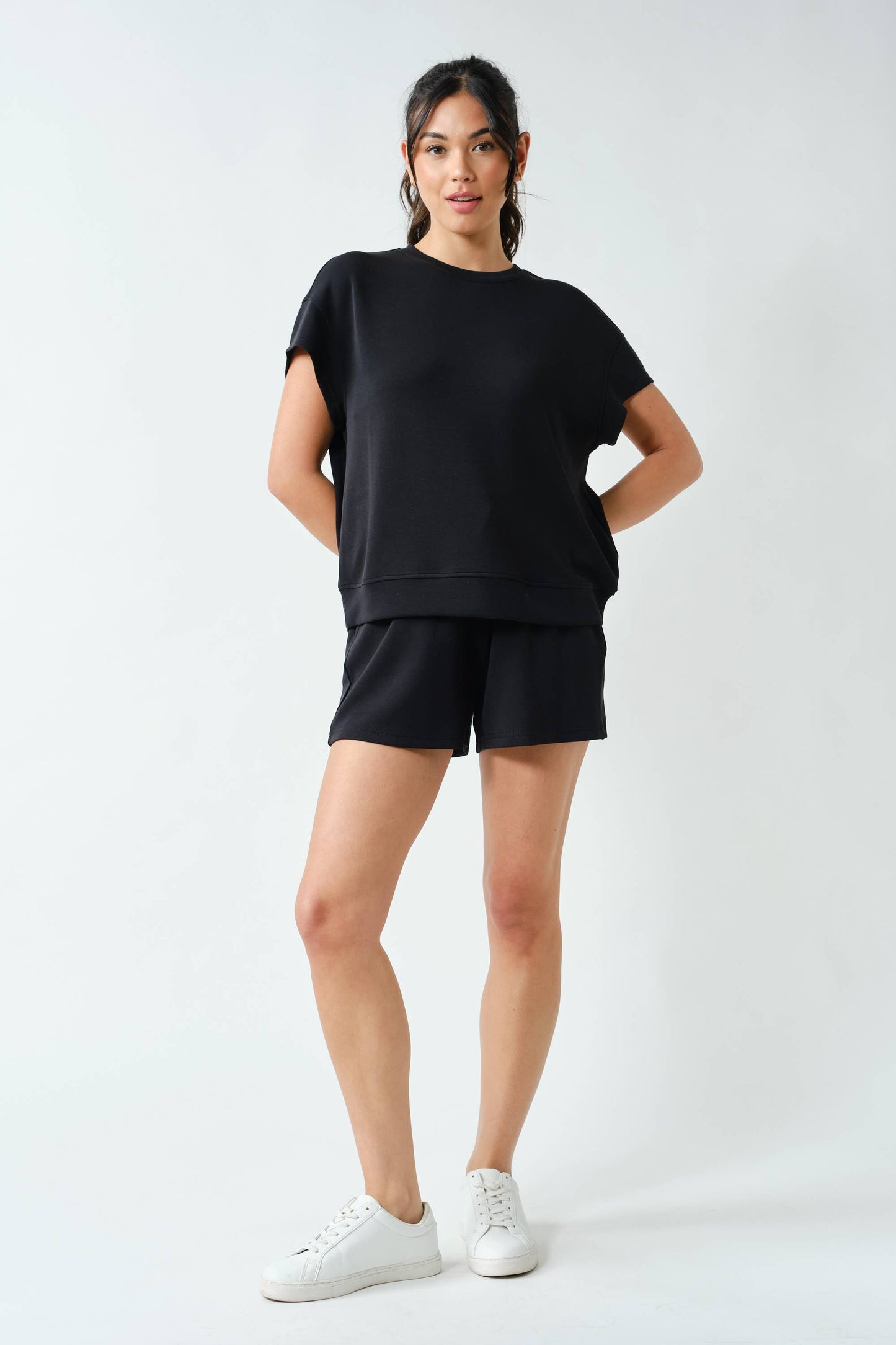 Mono B - Laguna CloudScape Short Set: SILKEN TAUPE / 2:2:2 (S : M : L)