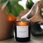 The Luxe Beeswax Essential Oil Natural Candle Collection: LEMONGRASS EUCALYPTUS