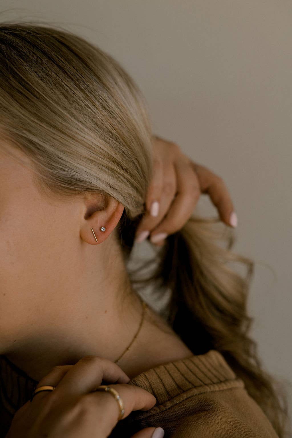 BE STILL Earring Studs