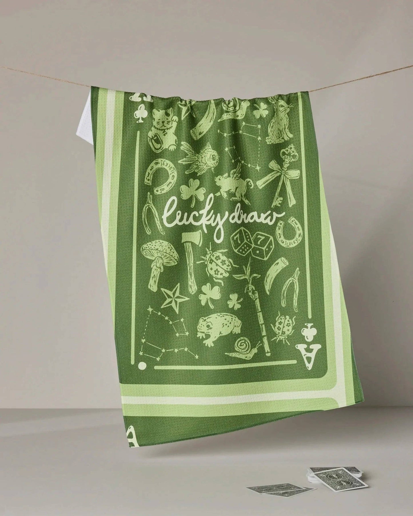 Lucky Draw Tea Towel