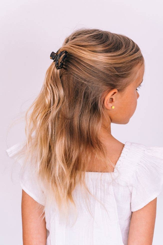 Open Hair Clip | Tiny | TORTOISE