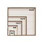 Kendrick Home - Hello Fall Leaf Whitewash: 16 x 16 x 1.5