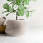 Modern Indoor Planter | Midnight Black / 6 Inches
