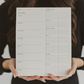 Weekly Meal Plan Notepad - Stationery & Market List