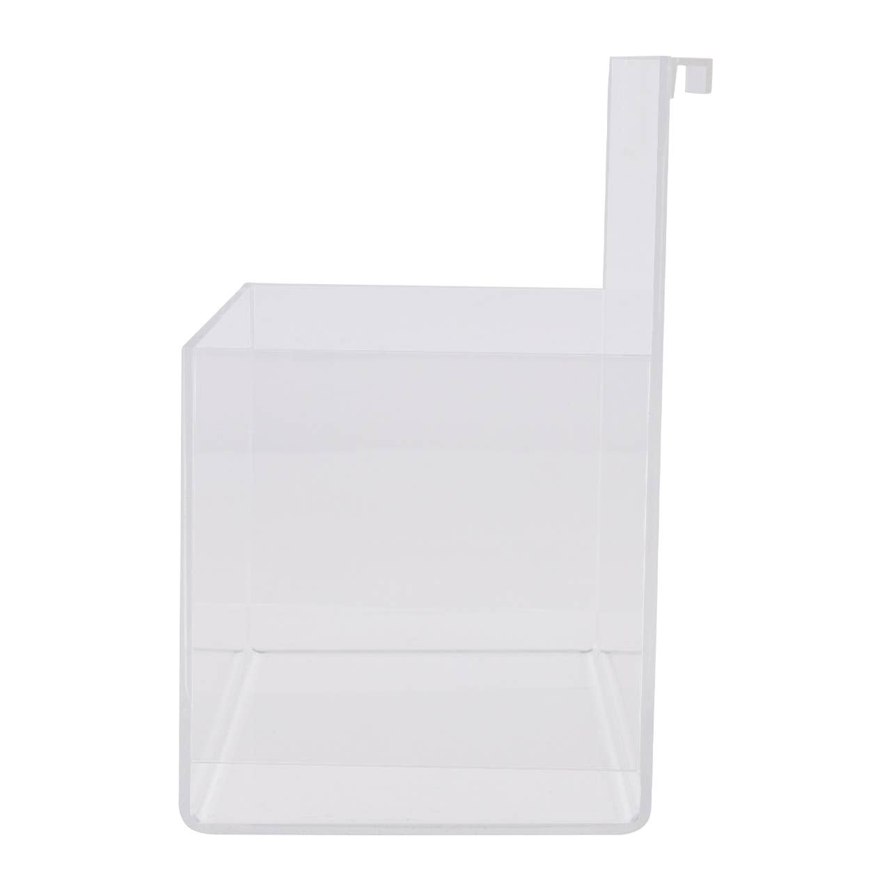 Store Supply Warehouse - Acrylic Single Display Bin For Slatwall Or Wire Grid