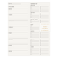 Weekly Meal Plan Notepad - Stationery & Market List
