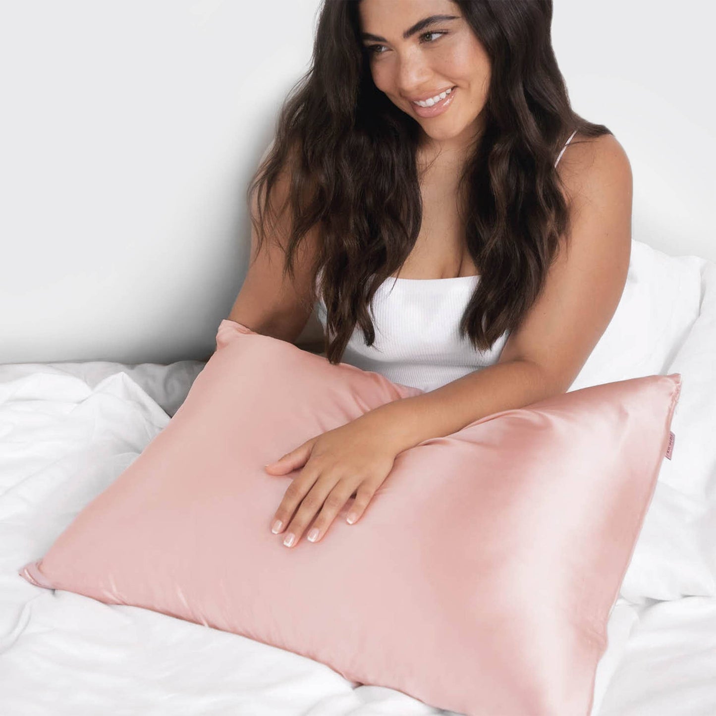 Satin King Pillowcase - Blush