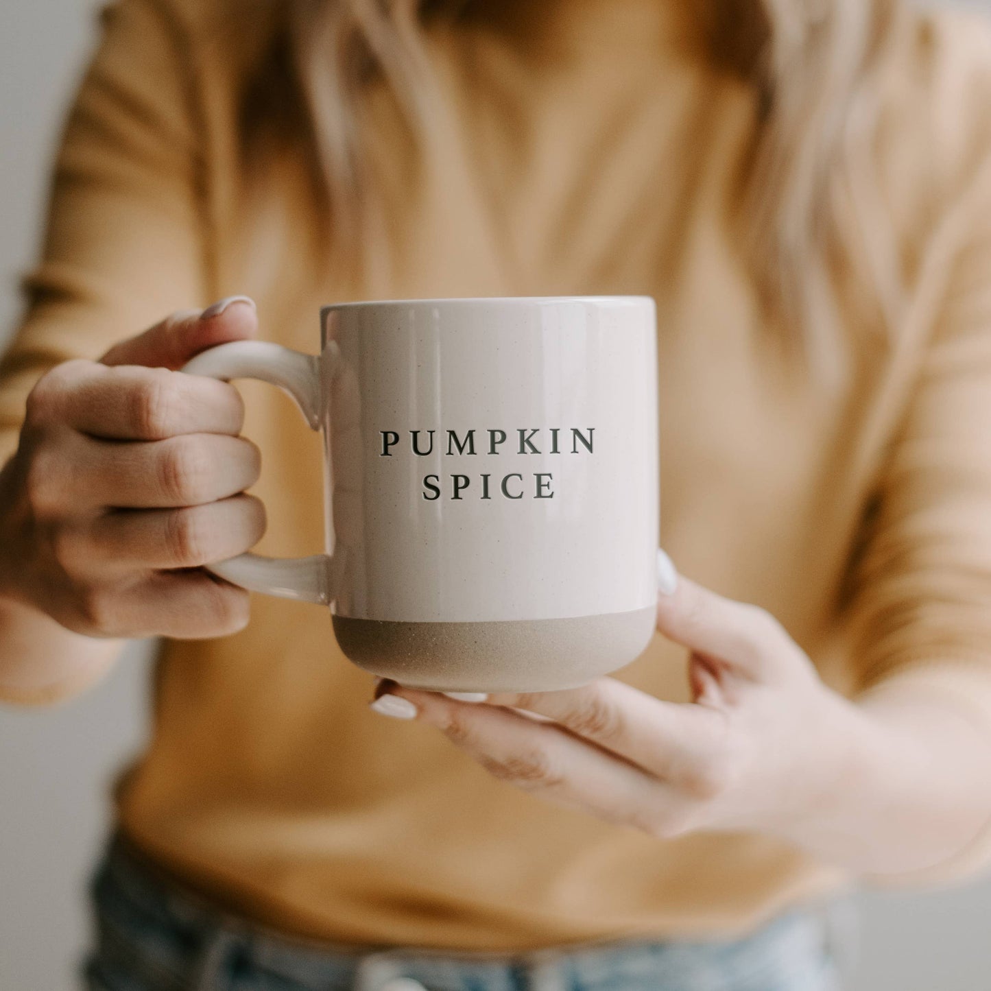 Mug: Pumpkin Spice Stoneware Coffee Mug