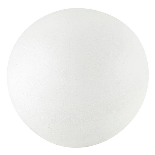 Solid Glass Decor Balls - Matte White