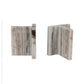 Palladio™ bookends (set of 2): Natural
