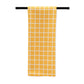 Summer Grid Orange Tea Towel