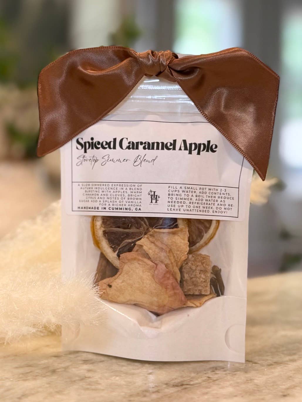IVY HAUS - Spiced Caramel Apple Stovetop Simmer Blend Potpourri SM