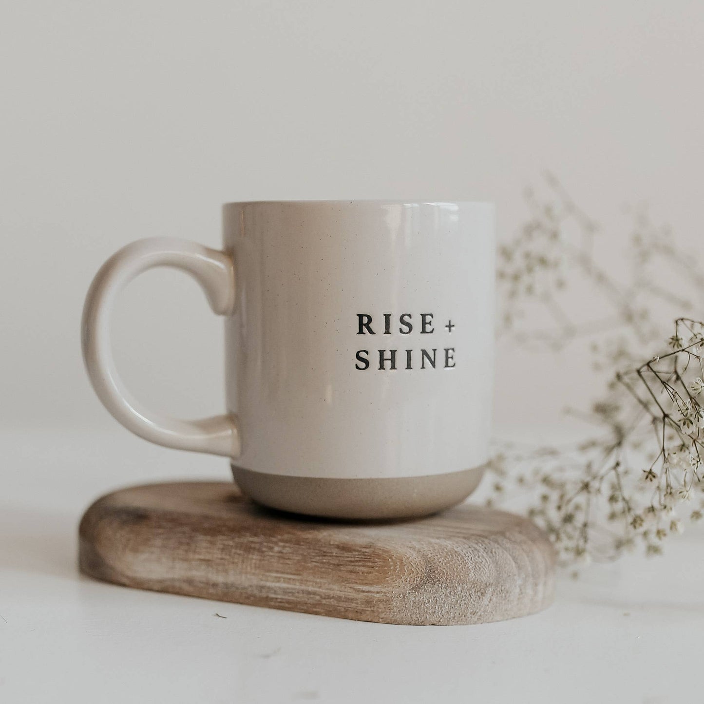 Mug: Rise and Shine Stoneware Coffee Mug