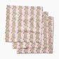 Floral Fall Stripe Dishcloth Set