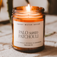 Candle: Palo Santo Patchouli 9 oz Soy Candle