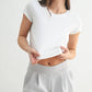 Essential Short Sleeve Tee: HEATHER GREY