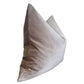 Rennah Collective - Pewter Velvet Pillow Cover: 22x22 Cover Only