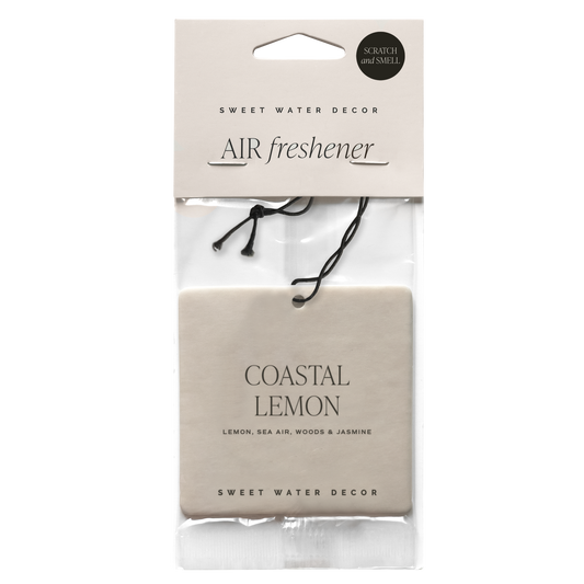 Hanging Air Freshener: COASTAL LEMON