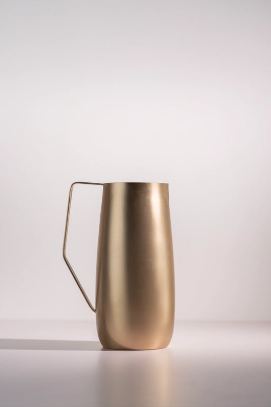 Artisan Brass Pitcher