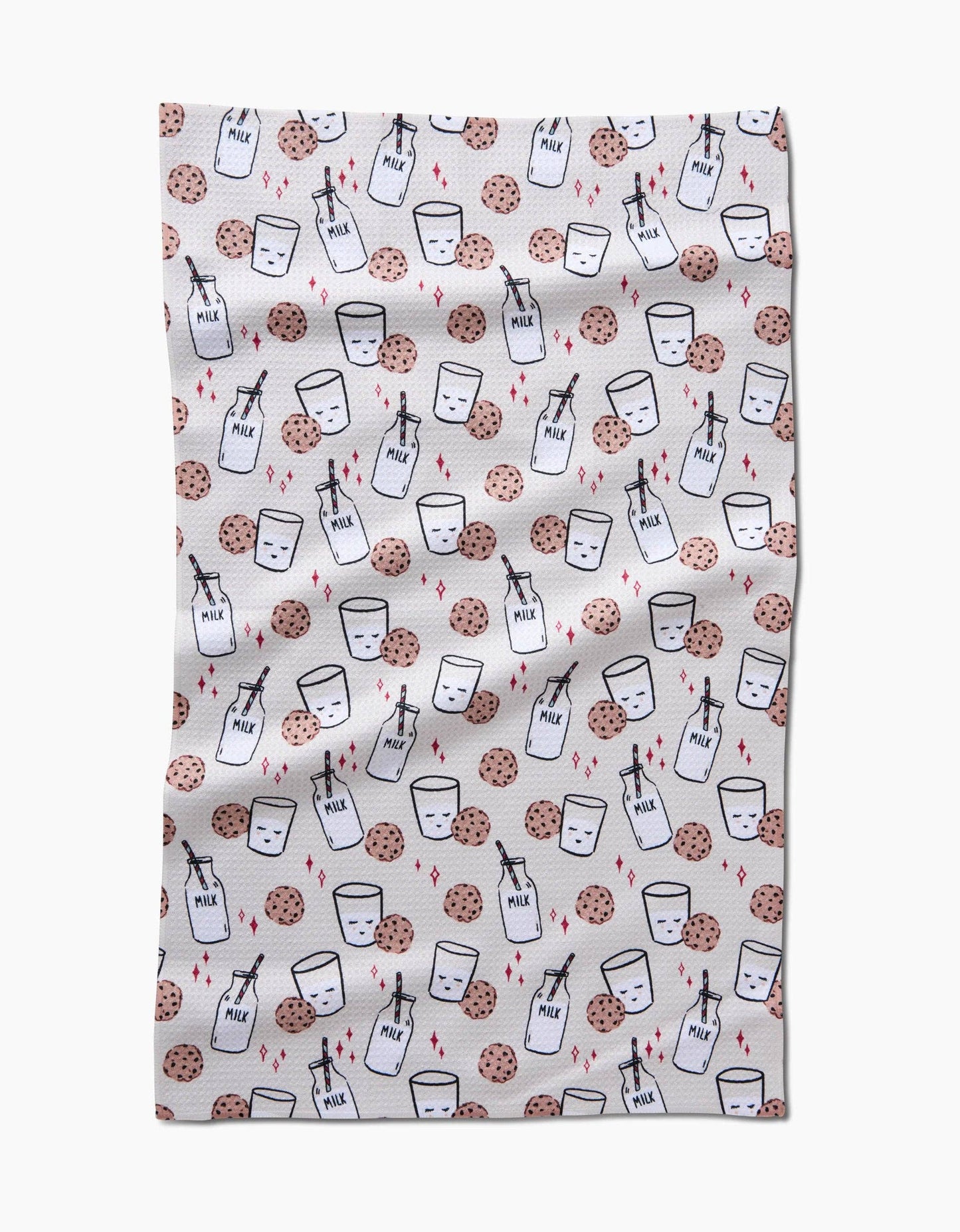 Geometry - Milk And Cookies Tea Towel