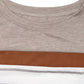 NINEXIS - CWTBLL4033_VINTAGE CASUAL STRIPED LONG SLEEVE TEE: KHAKI / (XL) 1