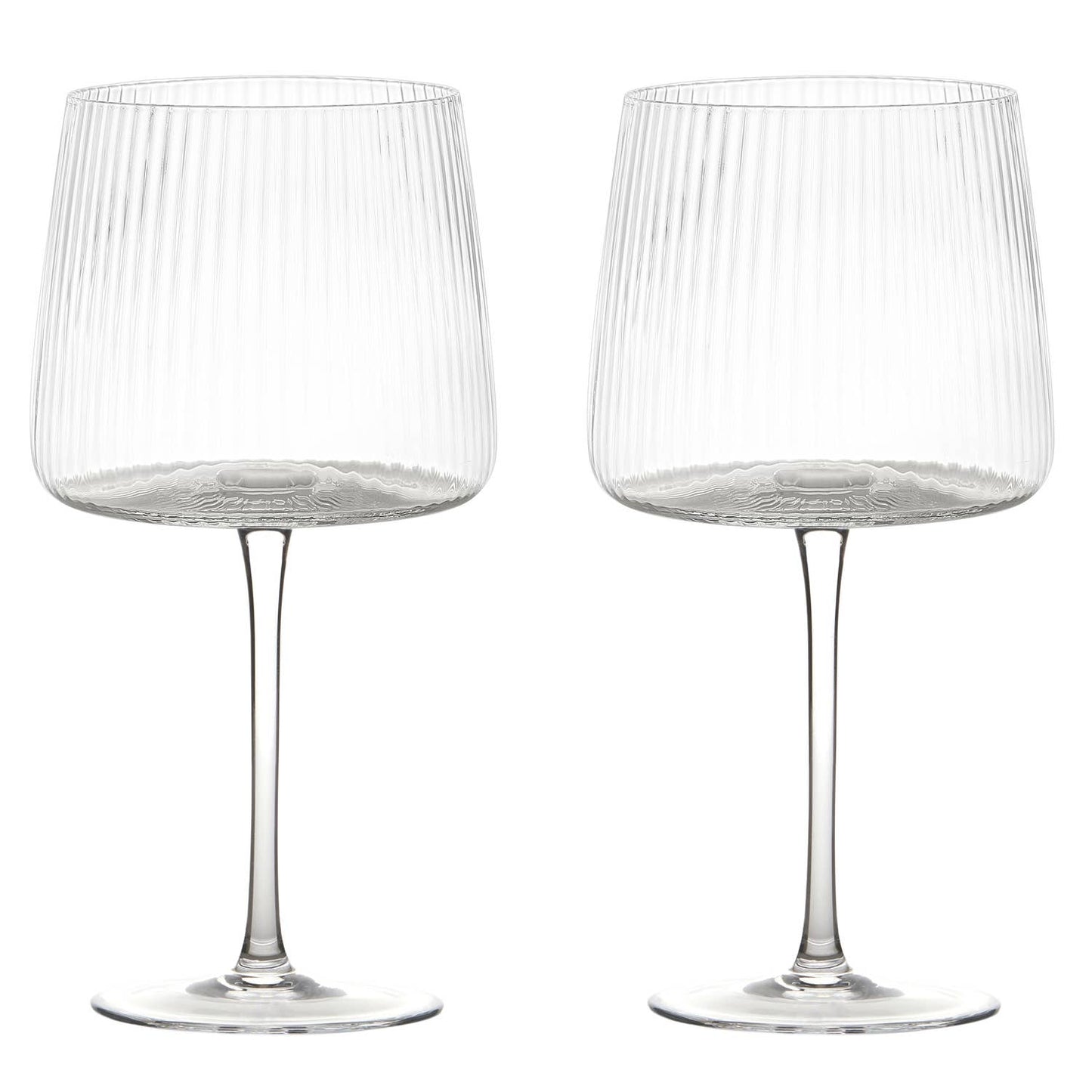 Empire Clear Gin Glasses: Set of 2