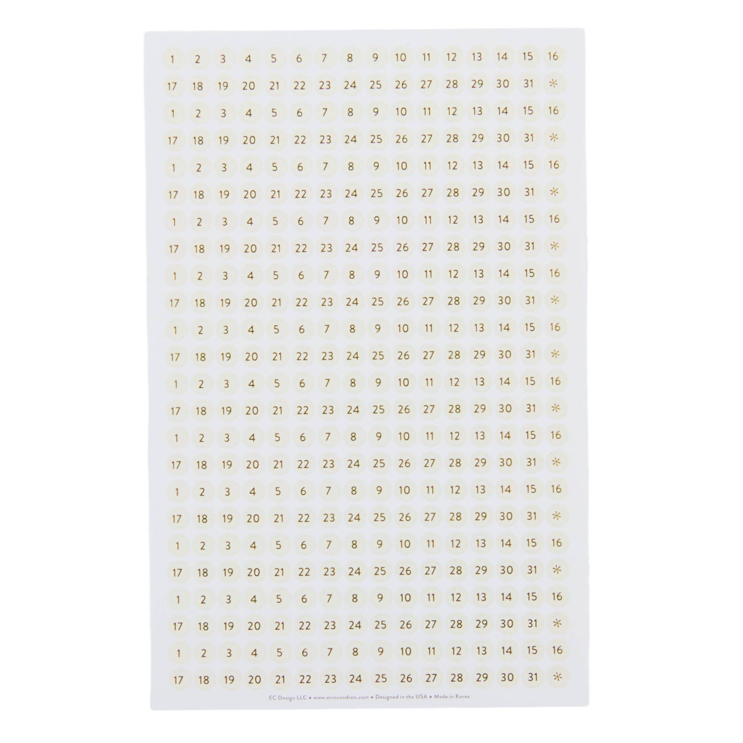 Year In Preview Petite Planner - Waveform