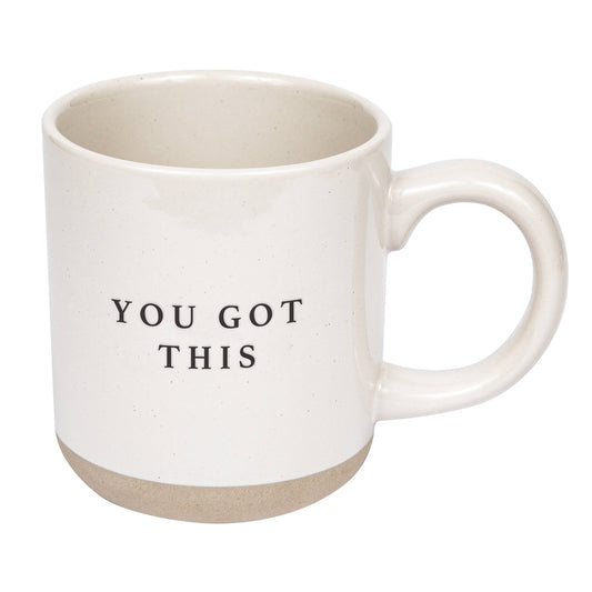 Mug- You Got This Stoneware Coffee Mug - Home Decor & Gifts