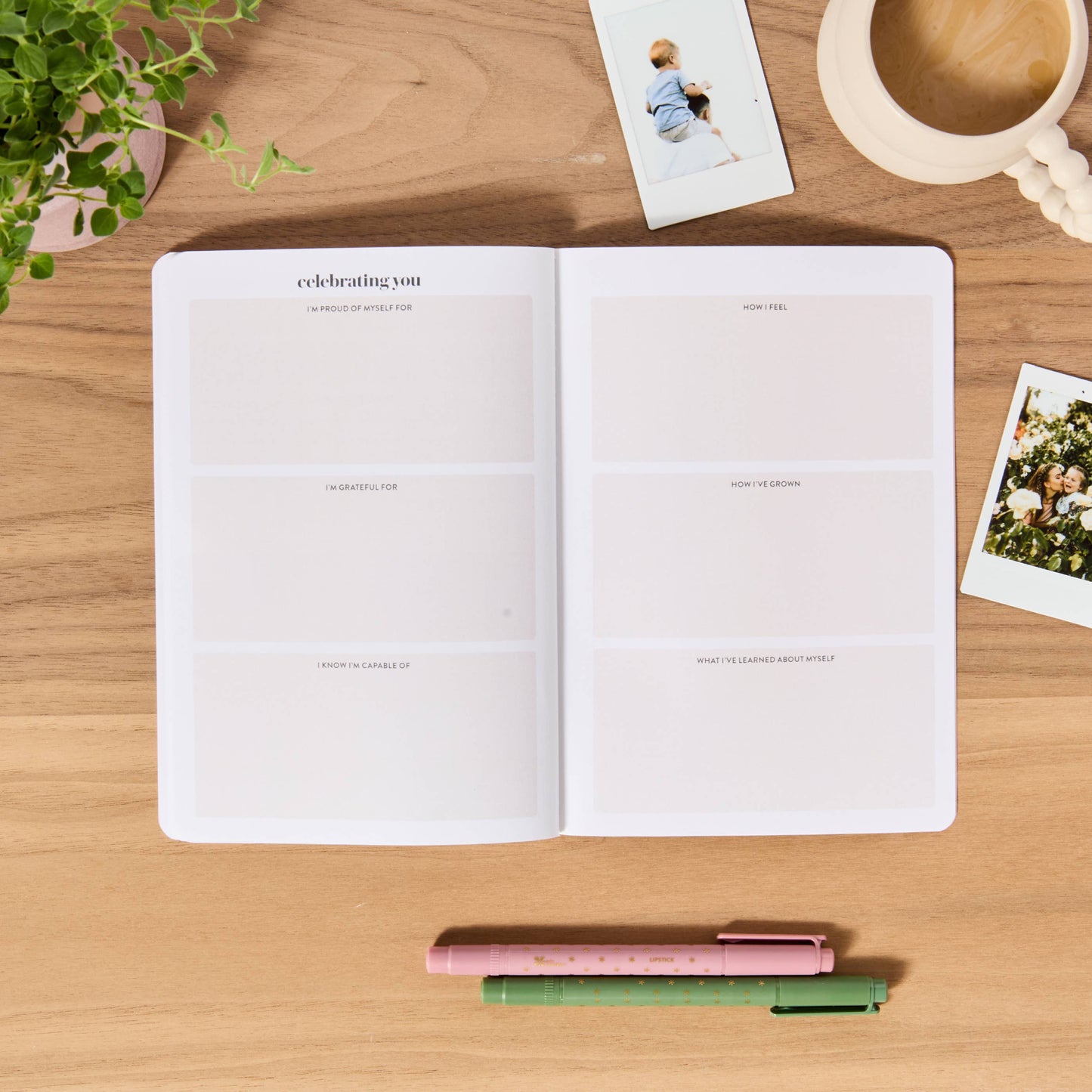 Self Care Journal Petite Planner - Asterisk