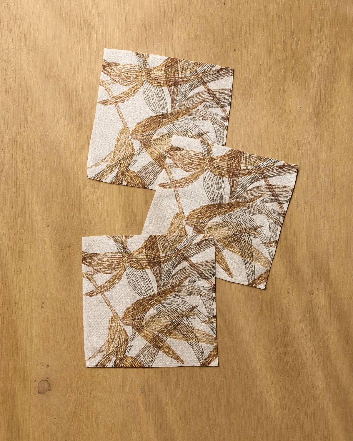 Geometry - Amber Wildflower Dishcloth Set